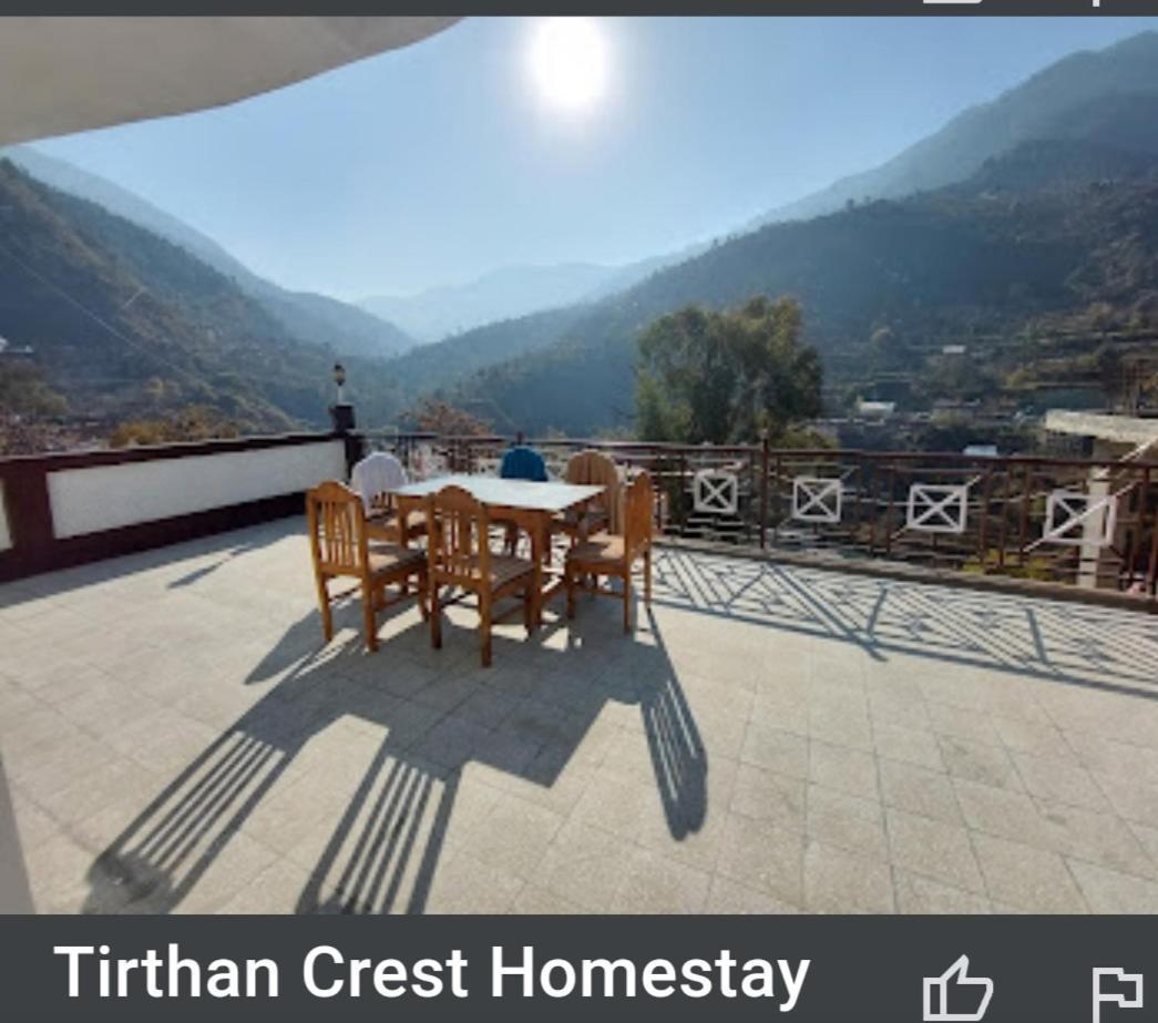 Tirthan Crest Homestay Banjar ภายนอก รูปภาพ