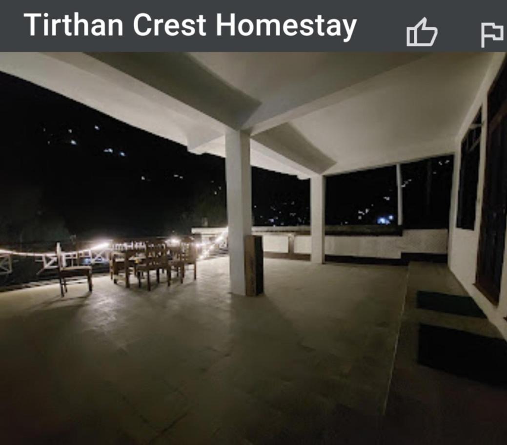 Tirthan Crest Homestay Banjar ภายนอก รูปภาพ